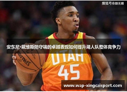 安东尼·戴维斯防守端的卓越表现如何提升湖人队整体竞争力